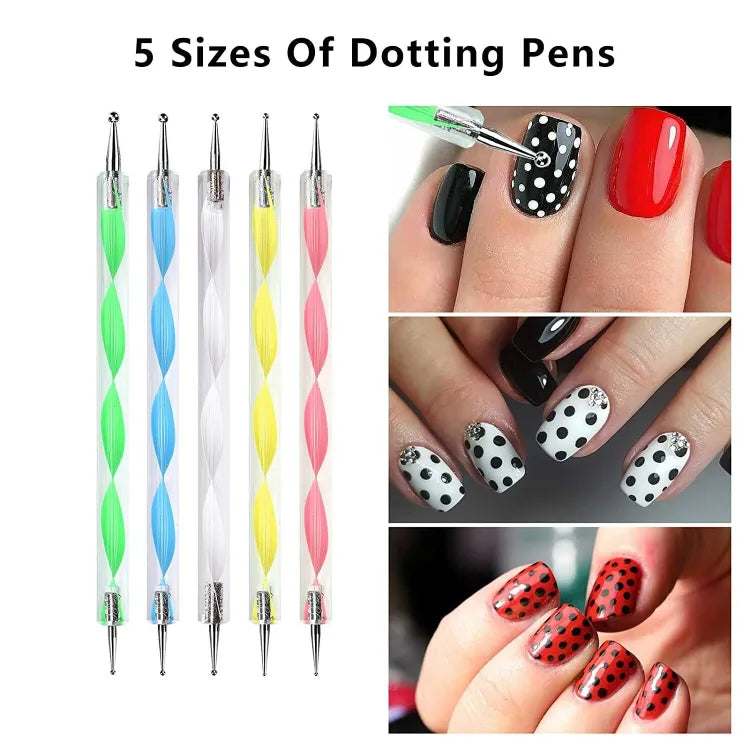 Dotting Pen Tool Nail Art